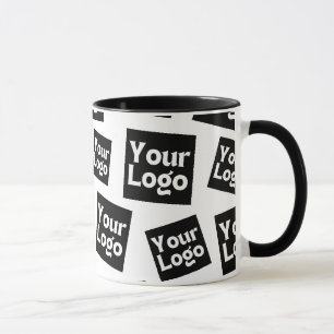 Ihr Design- oder Firmenlogo   Random Platzierung Tasse