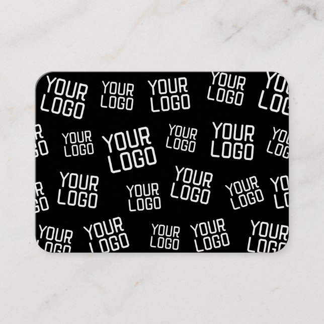 Ihr Design- oder Firmenlogo | Random Platzierung Visitenkarte (Vorderseite)