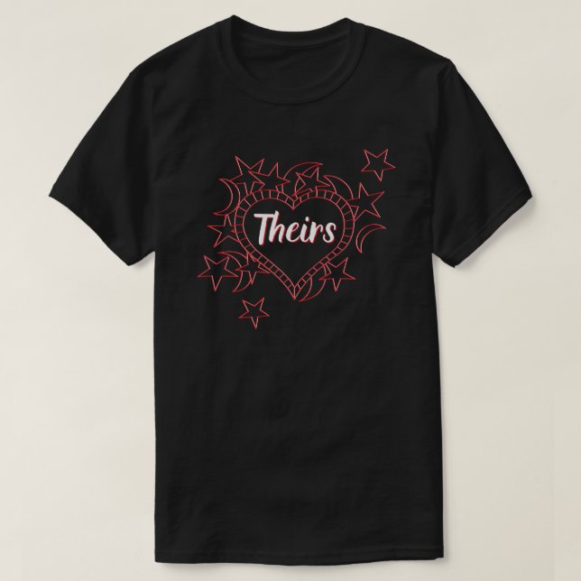 Ihr Ehepaar Valentins T - Shirt (Design vorne)