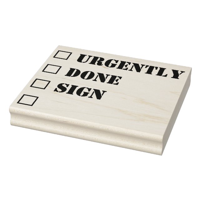 Ihr eigener Arbeitsbereich, um LISTE ZU FÜHREN Gummistempel (Stempel)