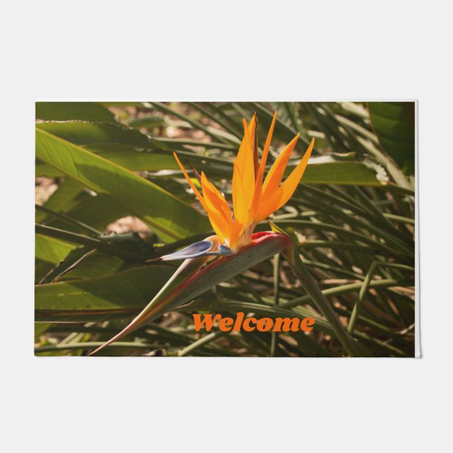 Ihr eigener Bird of Paradise Door Mat Fußmatte (Vorderseite)