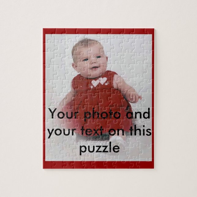 Ihr eigener Fotopuzzlespielkasten Puzzle (Vertikal)