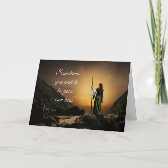 Ihr eigener Held Karte (Vorderseite)