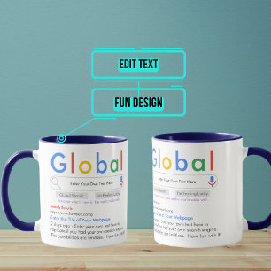 Ihr eigener Motor auf der Suche Funny 11oz Tasse