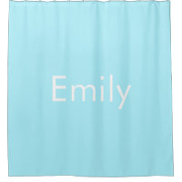 Ihr eigener Name oder Wort | Soft Sky Blue