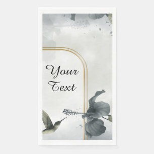 Ihr eigener Text - Hummingbird Personalisiert Serviette