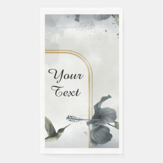 Ihr eigener Text - Hummingbird Personalisiert Serviette