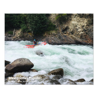 Ihr eigenes River Rafting Foto mit Beschriftung