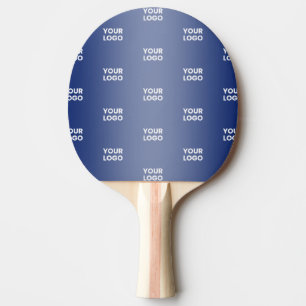 Ihr einfaches mehrfarbiges Logo Blaue Strahlung Tischtennis Schläger