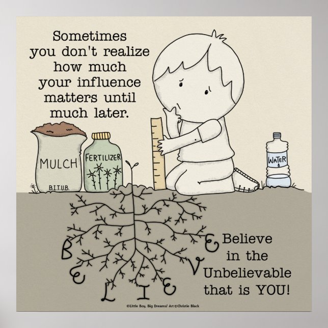 Ihr Einfluss ist wichtig Poster (Vorne)