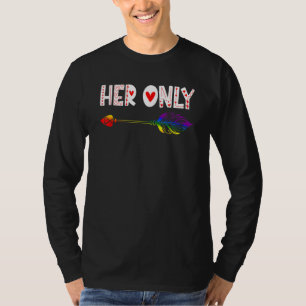 Ihr einziger lustiger Valentinstag Lesben-Paar LGB T-Shirt