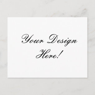 Ihr Entwurf hier! Kundenspezifische Ankündigungspostkarte