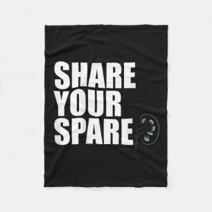 Ihr Ersatzorgan Organspender Transplantatsekretion Fleecedecke