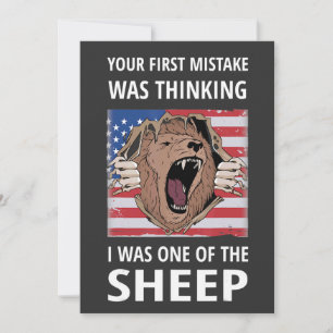 Ihr erster Fehler war zu denken, ich wäre einer vo Einladung