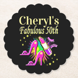 IHR FABULOUS 50. PERSONALISIERTES DESIGN UNTERSETZER