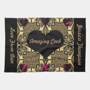 "Ihr fantastisches" personalisiertes Teetuch " * Handtuch