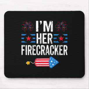Ihr Firecracker 4. Juli Feuerwerke Matching Cou Mousepad