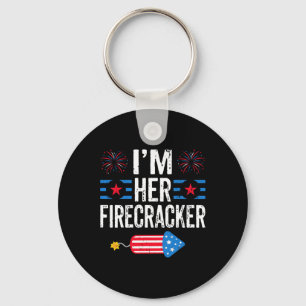 Ihr Firecracker 4. Juli Feuerwerke Matching Cou Schlüsselanhänger