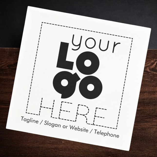 Ihr Firmenlogo + Einwegpapier Party Servietten (Von Creator hochgeladen)