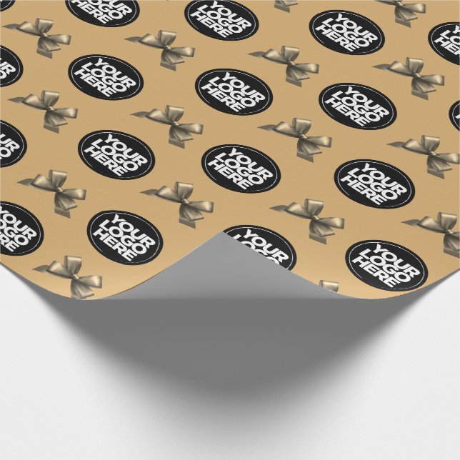 Ihr Firmenlogo Geschenkpapier (Ecke)