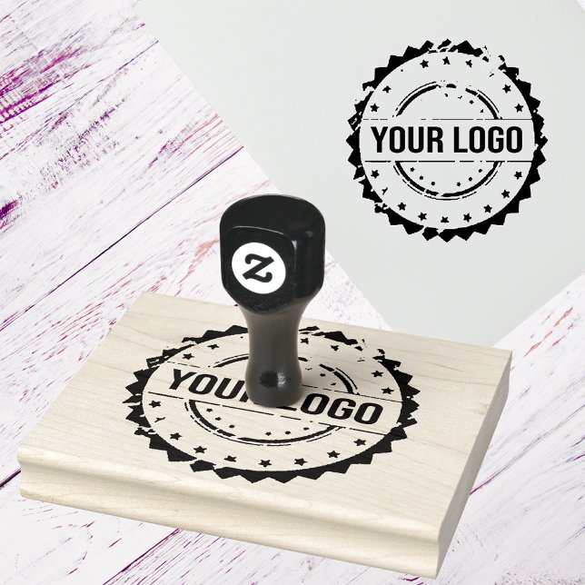 Ihr Firmenlogo Gummistempel (Von Creator hochgeladen)