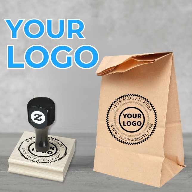 Ihr Firmenlogo Gummistempel (Your Business Logo Rubber Stamp.)