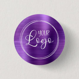 Ihr Firmenlogo hier Amethyst Ombre Button
