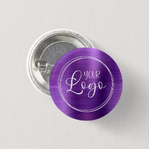 Ihr Firmenlogo hier Amethyst Ombre Button