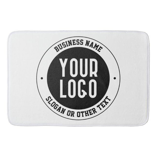 Ihr Firmenlogo oder Design | Fett bearbeitbarer Te Badematte (Vorderseite)