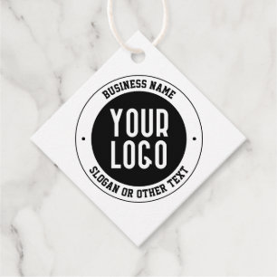 Ihr Firmenlogo oder Design Fett bearbeitbarer Te Geschenkanhänger