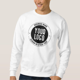 Ihr Firmenlogo oder Design | Fett bearbeitbarer Te Sweatshirt