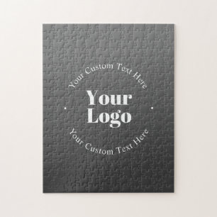 Ihr Firmenlogo oder Ihr Design und Ihr bearbeitete Puzzle