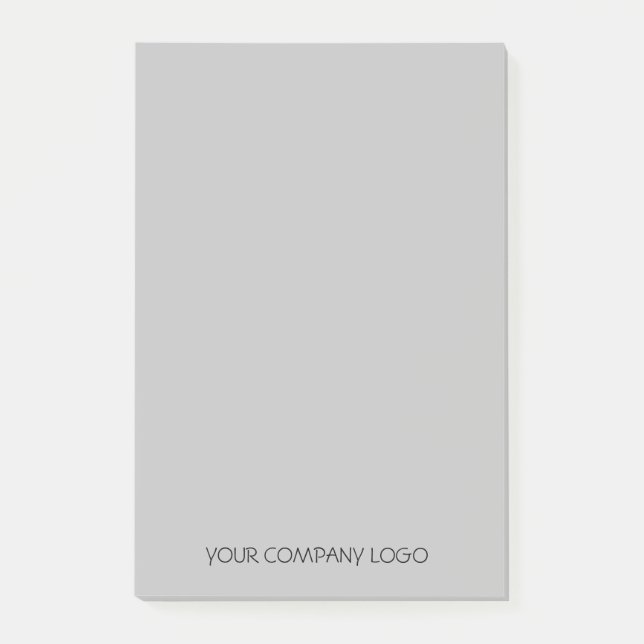 Ihr Firmenlogo, personalisiert Post-it Klebezettel (Vorderseite)