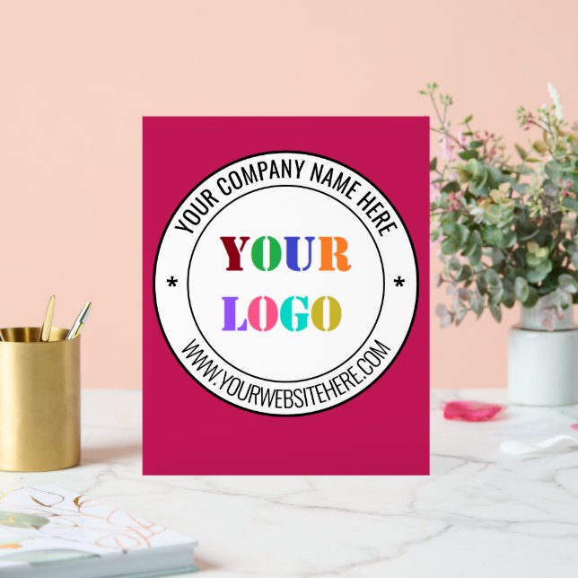 Ihr Firmenlogo und benutzerdefiniertes TextAkrylli Acrylschild (Hochzeit)