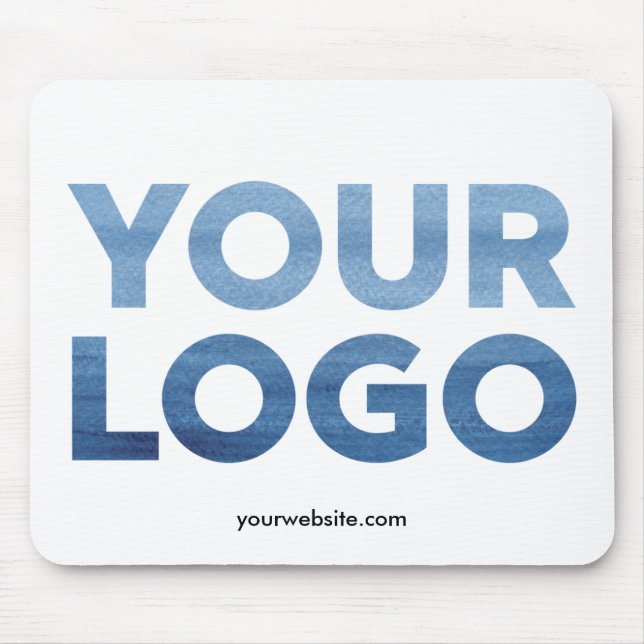Ihr Firmenlogo und Ihre Business-Website oder Ihr  Mousepad (Vorne)