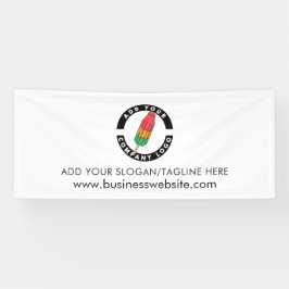 Ihr Firmenlogo und Ihre Firmenwebsite Banner