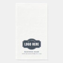 Ihr Firmenlogo und Ihre Firmenwebsite - kundenspez Serviette