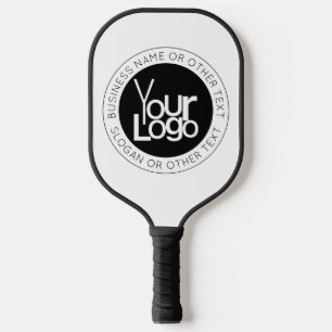 Ihr Firmenlogo und moderner, einfacher, bearbeitba Pickleball Schläger