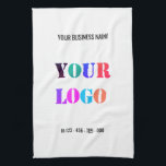 Ihr Firmenlogo und Text Company Küchentücher<br><div class="desc">Benutzerdefinierte Farben und Schriftart - Personalisierte Küchenhandtücher mit Ihrem Firmenlogo und Name Text Info Business Promotional oder Modernes Persönliches Küchentuch / Geschenk - Machen Sie Ihr eigenes Design - Logo hinzufügen - Bild - Foto oder QR Code / Name - Info oder Benutzerdefiniert - Vergrössern und verschieben oder entfernen und...</div>