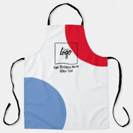 Ihr Firmenlogo und Text Schürze