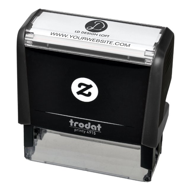 Ihr Firmenlogo und Website hier Permastempel (Produkt)