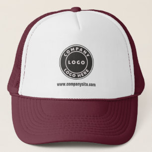 Ihr Firmenlogo und Website - Neuer Mitarbeiter Truckerkappe