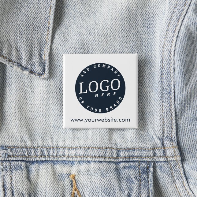 Ihr Firmenlogo und Website-spezifische Werbeaktion Button (Your Business Logo and Website Custom Promotional Button)