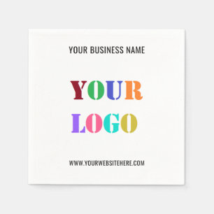 Ihr Firmenlogo Website Napkins Template Serviette