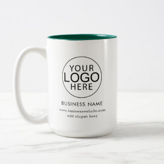Ihr Firmenlogo Werbeunternehmen Maßgeschneidert Zweifarbige Tasse