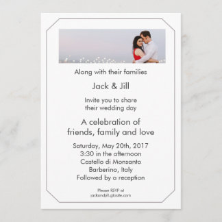 Ihr Foto-12x18 Einladung