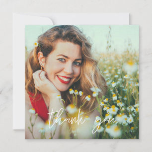 Ihr Foto Abschluss hat Danke WhiteV2 Square