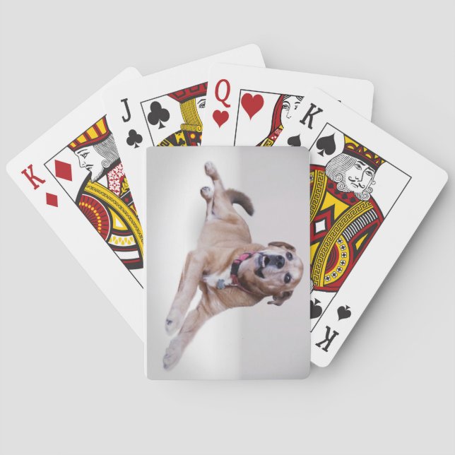 Ihr Foto auf Spielkarten (Rückseite)