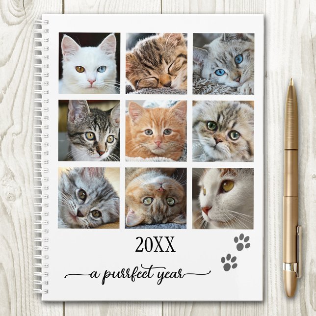 Ihr Foto Collage Niedlich Cat Planner Planer (Von Creator hochgeladen)