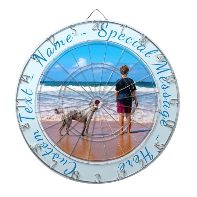 Ihr Foto-Dart-Mainboard mit benutzerdefiniertem Te Dartscheibe (vorne)